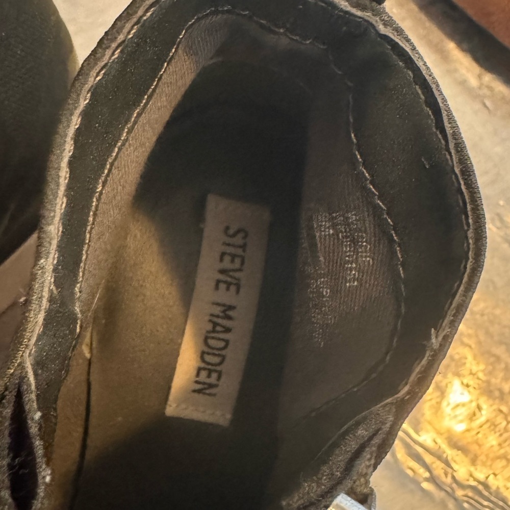 Steve Madden Camo Wedgie Sneaker - Picture 2 of 4